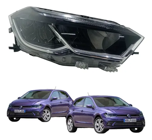 Farol Principal Full Led Vw Polo 2022 2023 Ld Direito Usado