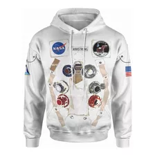 Sudadera Deportiva Astronauta Nasa Unixes Sublimada Full