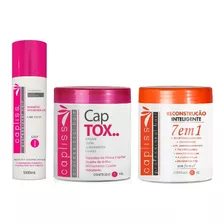 Capliss Shampoo + Captox Capilar + Reconstrução 7em1 