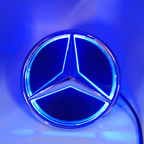 Espejo Led 18.5cm Logo Para Mercedes-benz Clase E 16-20 Foto 2