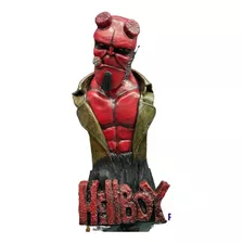 Hellboy Escultura Artesanal 48 Cm Resina Unica! Replay
