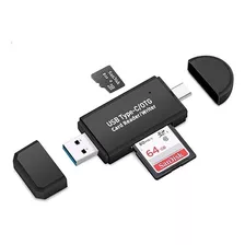 Lector De Memoria Tipo C Y Usb 2 En 1