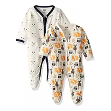 Paquete Hudson Baby Baby Cotton Union Suit 2 Pack