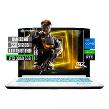 Msi Sword Intel Core I7 12650h Ssd 512gb Ram 32gb Rtx 3060