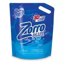 Zorro Plus Jabón Líquido Clásico Repuesto 3 l