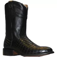 Botas Hombre Roper Grabado De Panza De Cocodrilo