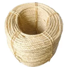 Corda Sisal 10mm - 220 Metros 15kg Fios Naturais