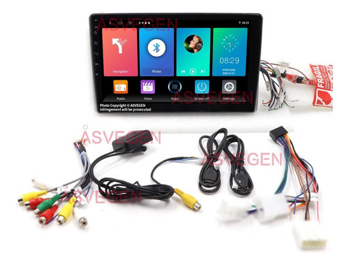 Coche Estreo Android 2g+32g Para Toyota Hiace Gps Carplay Foto 6