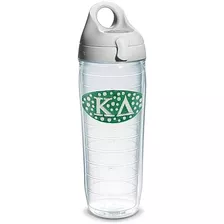 Botella De Agua Kappa Delta Sorority Tapa, 24 Oz, Trans...