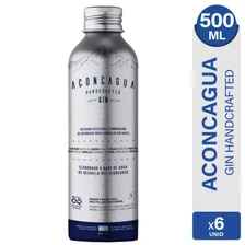 Gin Aconcagua Handcrafted Botella Aluminio Gin Tonic Pack X6