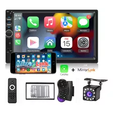 Estéreo Auto Fnbrli 7018b-c Pantalla Carplay Fm Bluetooth