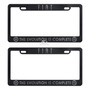 Porta Placas Fiat Camioneta Auto Camion Cubre Pijas Kit