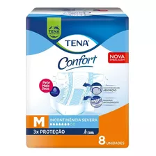 Fraldas Para Adultos Descartáveis Tena Confort Descartável Pants Confort X 8 U