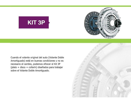 Kit Clutch Embrague Fiat Grande Punto L4 1.4l 07-10 Valeo Foto 3