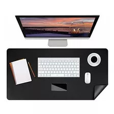 Puroma Office Desk Pad Pu Leather Desk Mat, 31.5 X 15.7 L