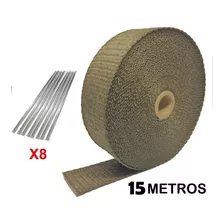 Fita Térmica Termotape Titanium 15 Metros + 08 Zip Tie