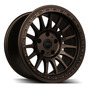 Rines Rrw Rr7 17x8.5 5x5 5x127 Hybrid Beadlock Jeep Jk Jl Jt Color Bronce