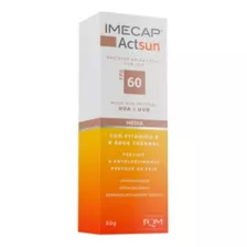 Protetor Solar Actsun Fps60 Para Pele Media 50g