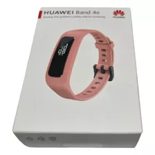 Smartband Huawei Band 4e 5 Atm Aw70 Mineral Red Color De La Caja Blanco Diseño De La Correa Silicone
