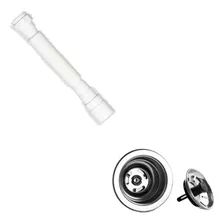 Sifão Universal Flexível + Válvula Inox 3,5 - Pádova