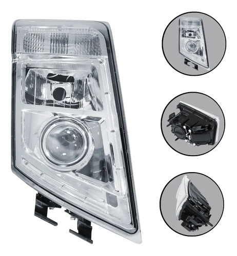 Farol Volvo Fh Fm 2010 2011 2012 2013 2014 Lado Direito