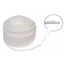 Mangueira Drenagem Dreno A/c Conector Liso Corrugado 50 Mts