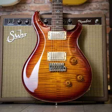 Prs Custom 22 Vintage Sunburst 10-top 2008 - Guitarra 