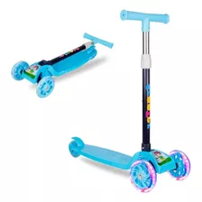 Scooter Plegable Infantil Con Luces Multicolor