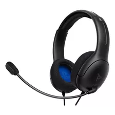 Pdp Lvl40 Wired Gaming Headset (preto Com Fio) - Ps4 E Ps5
