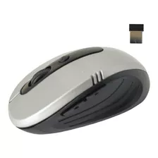 Mouse Sem Fio 2.4 Ghz Usb 1200dpi Óptico Até 10 Metros Cor Cinza