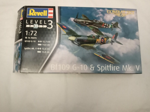 Revel 1.72 Bf109 G10 & Spitfire Mk V