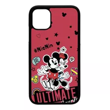 Funda Protector Case Para iPhone 11 Pro Max Mickey Minnie