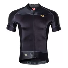 Jersey Hombre Manga Corta Jindu Para Ciclismo Santic