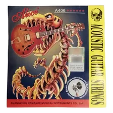 Kit De Cuerdas Guitarra Acustica Alice