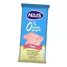 Haas Tableta 0% Azucar Ruby 150gr