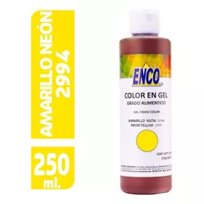 Colorante Comestible Enco Amarillo Neon 2994 250 G