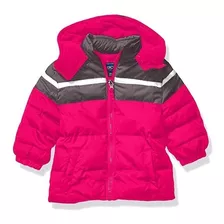 Chamarra Para Bebé Niñas Colorblock Heavy Puffer Cherokee