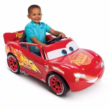 Carrito Montable Rayo Mcqueen 6v Con Luces Y Sonidos