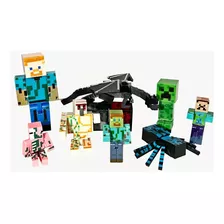 Minecraft Figuras X12 Colección Completa 