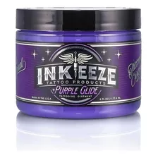 Crema Para El Cuidado Del Tatuaje Purple Glide 6 Oz