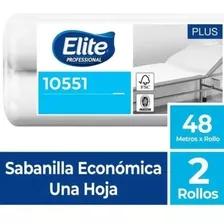 Sabanilla Plus Una Hoja / 2 Und X 48mts / Elite Pack