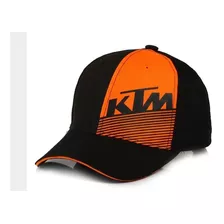 Gorra Moto Ktm Racing - Negro Naranja2 - Nueva 