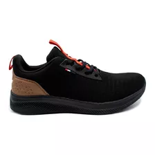 Tenis Sustentables U.s. Polo Assn. Us-ss21-033 Color Negro