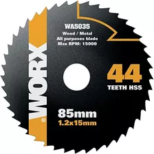 Disco Metal 85x1,2x15mm 44 Dentes Wa5035 P/ Serra Wx523 Worx