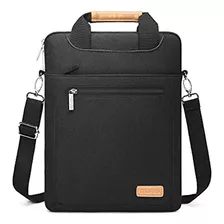 Mosiso Vertical Laptop Messenger Shoulder Bag Compatible Con