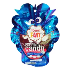 Bala Explosiva Towa Popping Candy Mirtilo 30g C/20 Sachês