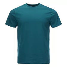 Polera Hombre Liquen Turquesa Oscuro Geography