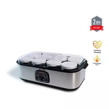 Yogurt Maker Record Rec- Inygm159 De 1.6 Lts Digital Frecuencia Plateado