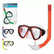 Snorkel E Mascara Óculos De Natação Adulto