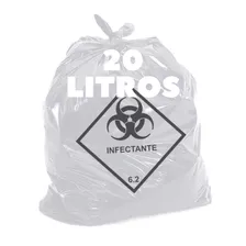 Saco De Lixo Infectante 20 Litros Resistente